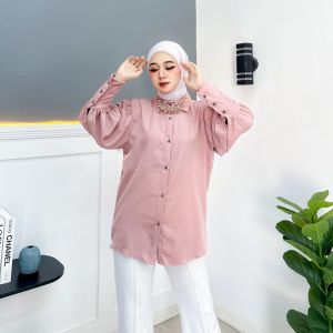 KEMEJA WANITA TERBARU lengan panjang balon