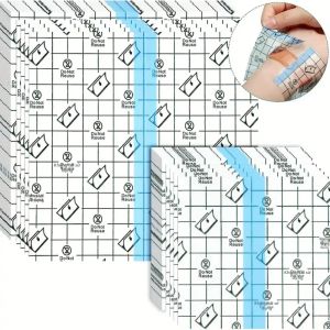Băng Dán Chống Thấm PU Trong Suốt Co Giãn Dùng Một Lần Dùng Cho Sơ Cứu Bảo Vệ Hình Xăm Và Khi Tắm