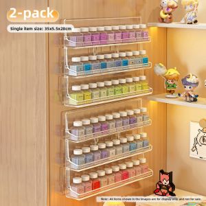 AOQILA | Transparent Wall-mounted Large Capacity Beads Storage Rack