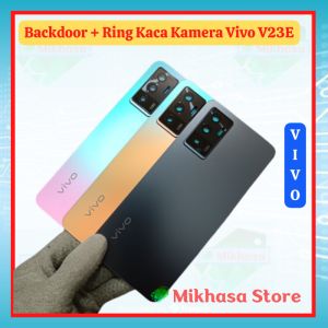 Backdoor Tutup Belakang Back Cover Casing Vivo V23e Plus Kaca Kamera
