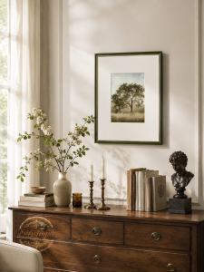 Vintage French Countryside Decorative Painting
