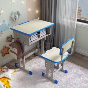 Study Table and Chair For Kids Height Adjustable Kids Study Desk Chair Set Children Table