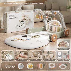 Multifunctional Baby Foot Piano Gym