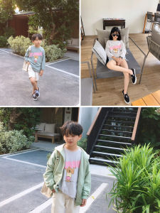 Korean Style Long Sleeve Children's T-Shirts: Comfortable & Fashionable