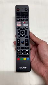 Remote điều khiển tivi SHARP Giọng nói điều khiển TV SHARP internet - Tặng kèm pin