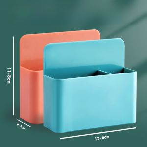 Magnetic Storage Box Holder for Chalk And Whiteboard Pen Large Capacity Hanging on Fridge Office Classroom Supply Organizer