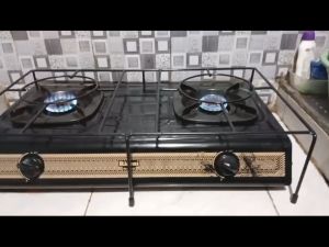 Tatakan Kompor Gas Rinnai 2 Tungku & Tangkringan Besi Kompor Gas