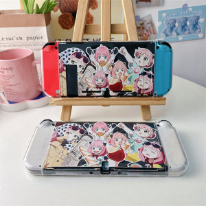 เคสนินเท็นโดสวิตช์/สวิตช์ OLED แยกเคสป้องกันแข็งการ์ตูนอะนิเมะเด็กผู้หญิงป้องกันรอยขีดข่วนเคสนินเท็นโดสวิตช์ Ole/switch