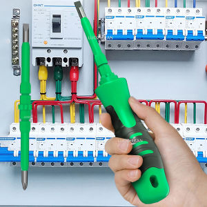 Double Head Insulated Screwdriver Slotted Phillips Dual-use Screw Driver for Circuit Home Appliance Repair Electrician Hand Tool