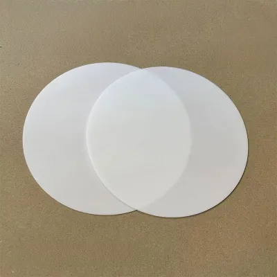 Custom Acrylic Light Shield and Light Transmission Panel Round