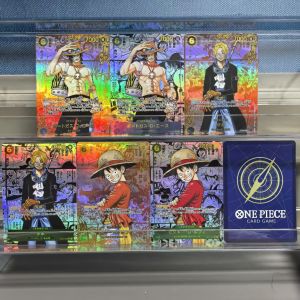 Bandai | 2025 One Piece OPCG OP13 Japanese Anime Collection Card Sabo Monkey D. Luffy Portgas D.Ace Classic Game Cards Gift Toys