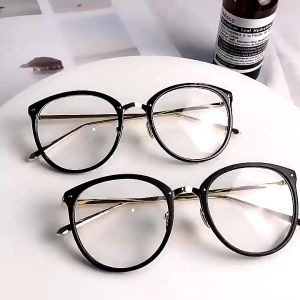 Gọng kính cận nữ mắt kính tròn thời trang nam nữ phong cách Hàn Quốc - Life Style 4U