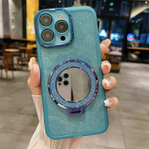 เคสสำหรับ VIVO V29e V29 V27 V27 Pro V27e 5G กากเพชรส่องแสงเป็นประกายวิบวับแหวนแม่เหล็กยึดโทรศัพท์เคสป้องกันกล้องเคสป้องกันนุ่ม