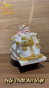 Bộ 3 Tượng Thần Tài-Thổ Địa-Thần T.iền Phú Quý [Hợp Mệnh KIM] - Phú Quý TD2508