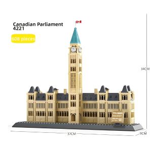 TAOZIAWA | Advanced Difficulty Eiffel Tower Building Blocks