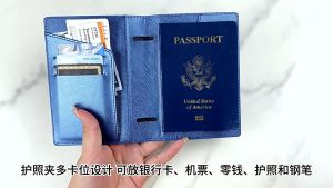 【SG】Passport Case Cover Wallet  Credit Card Holder PU leather Travel Portable Multifunction With Pen Holder RFID Wallet Passport Bag Travel Cover Case