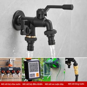 GAOERJIA | Vòi Nước Sân Vườn Đồng Dùng cho Mọi Điều Kiện Thời Tiết