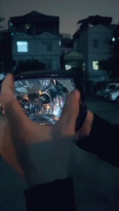 [Ảnh thật] Đèn pha led M8C 40W tí hon lắp Dream Wave Sivvv các loại xe chân đa năng