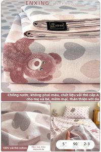 ENXING | Drap Giường Bông Mùa Cả Năm Đơn