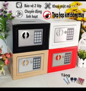 két sắt mini đẹp có độ bảo mật cao an toàn cho các hộ gia đình