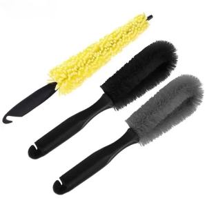 Car Wheel Rim Cleaning Brush Tire Scrubber Detailing Tool Auto Cleaning Accessory