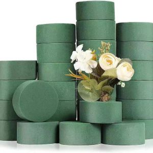 Jinyi round Flower Mud Yuan Flower Pot Special Flower Arrangement Foam Mud Water Locking Moisturizing DIY Floral Flower Shop Materials