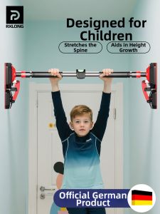 REXUELONG | Height Increasing Pull-up Bar Wall Mountable Indoor Home Exercise Equipment