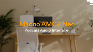 MAONO AMC2 NEO Audio Interface One Stop Mixer Soundcard for Podcast Live Streaming Recording Gaming