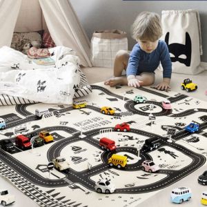 130x100 สมาร์ทเมาร์เปลี่ยนแปลงการจราจรจำลอง แผนที่ถนน 25 สัญลักษณ์