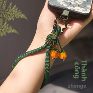 ZHENGEGE | Vintage Chinese Style Decorative Phone Chain Anti-loss Cord
