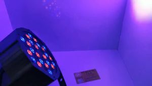 Vimite 18W/36W LED RGB Stage Light 7 color belt Remote control adjustment Digital display Discos saloon KTV Ambient Lamp