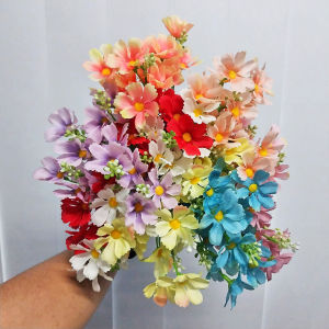 Tanaman Hias Plastik Bunga Krisan Blossom Artificial Tangkai Dekorasi Ornamen Mini Pajangan PBP109