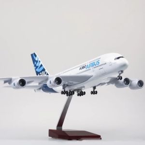 Mô Hình Máy Bay Đúc Nguyên Khối Airbus 380 A380 Tỷ Lệ 1/160 50.5CM Quà Tặng Sưu Tầm Cho Gia Đình Và Bạn Bè Phong Cách Hiện Đại Chất Liệu Nhựa Resin