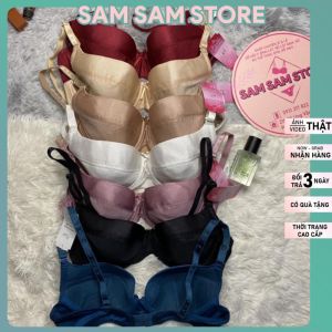 Áo ngực không mút có gọng nâng gom ngực hàng Việt Nam đẹp có lót cotton thâm hút mồ hôi