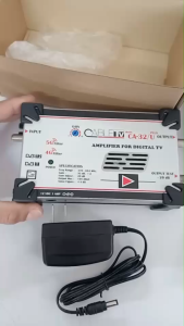 Booster Cable TV รุ่น CA-32/U PLUS Filter 5G 4G ขยายสัญญาณ เสาดิจิตอลทีวี