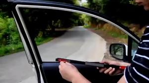 1pc Car Side Folding Sunshade Retractable Car Front/Rear Window Sunshades Mesh UV Protect Curtain Foldable Auto Truck SunShield