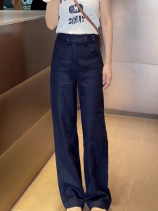 MANMI | Quần Dài Ống Rộng Cao Waist Chất Lượng Cao Giúp Giảm Cân