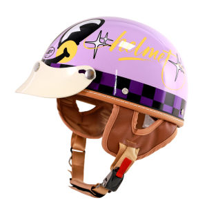 JEF | Adjustable Lightweight Summer Motorcycle Half Helmet
