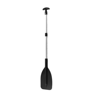 Telescoping Emergency Boat Paddle Aluminum Shaft Single-head Boat Oars 53.5-108.5cm Adjustable Length Rafting Canoe Kayak Paddle