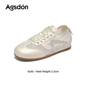 Agsdon | Silver Soft Bottom Summer Ballet Athletic Shoe