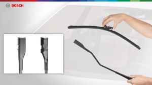Bộ Gạt Mưa BOSCH AeroTwin Euro Set A746S Kích thước 24/60cm - 14/34cm Dành cho xe MG ZS (19 -) PEUGEOT 2008 (21 -)