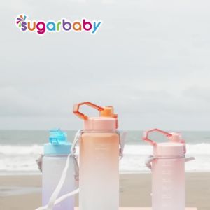 SGR29 SUGAR BABY TRITAN FIT BOTTLE 2IN1 RAINBOW 2000 ml botol minum anak
