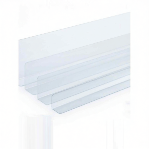 Falling Prevention and Dividing Acrylic Barrier L-Type 2.8mm