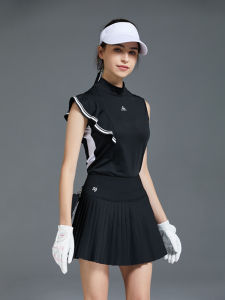 SWAN LOVE GOLF | Sun Protection Anti-peek Golf Sportswear Sleeveless Top Shorts 1 Set