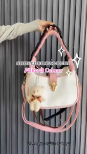 Tas Bahu Wanita Model Terbaru 2025 FREE BONEKA LUCU Ruby Bag Tas Wanita Kekinian Slingbag Korea