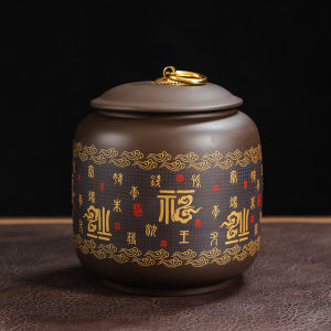 Hộp Đựng Trà Bằng Gốm Sứ Nửa Cân Hộp Đựng Trà Puer Hộp Đựng Trà Di Động Hộp Đựng Trà Kín Hộp Đựng Trà Gia Dụng Hộp Đựng Trà Cổ Điển