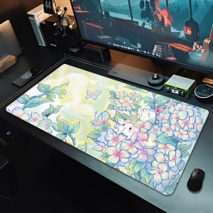 Mousepad New MousePads Keyboard Pad Mouse Mat Gamer Soft Office Carpet Table Mat Desktop PC carpet Large Bunny Rabbit Mouse Pad