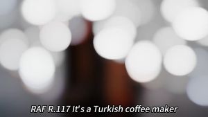 Bình pha cà phê RAF phong cách Thổ Nhĩ Kỳ: dùng để pha cà phê đun nước nấu trà hoặc hâm nóng sữa