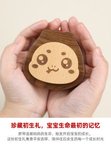 Hộp Lưu Trữ Tóc Rốn Bằng Gỗ Nguyên Khối Cho Trẻ Sơ Sinh Hộp Đựng Tóc Rốn Hộp Đựng Đồ Lưu Niệm Cho Bé Trai Và Bé Gái Quà Tặng Lưu Trữ Tóc Rốn