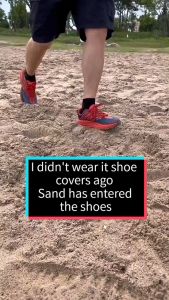 MAP BROTHER Running Trail Gaiters Protective Sandproof Shoe Covers for Marathon Hiking Reflective